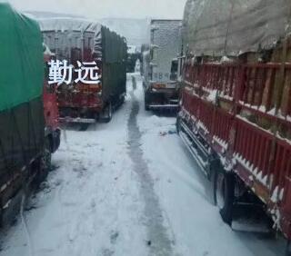 蕉嶺到各地回程車運輸途（tú）中（zhōng）遭遇大雪