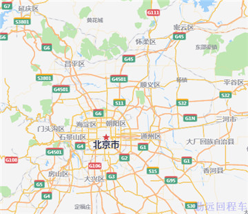 北京高速公路地圖